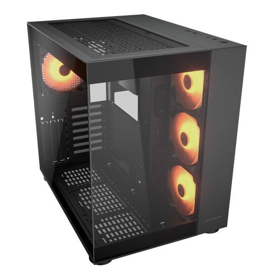 Datoru korpuss FV150 RGB ATX Mid-Tower Black (CGR-5KA1B-RGB) - foto 2