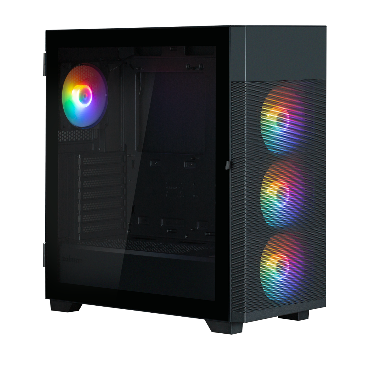 Datoru korpuss Zalman S5 Neo RGB Black - S5 Neo Black - foto 2