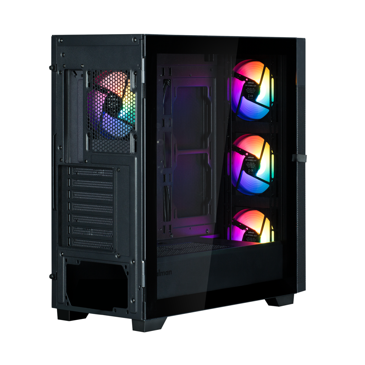 Datoru korpuss Zalman S5 Neo RGB Black - S5 Neo Black - foto 5