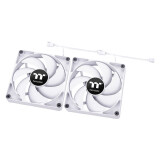Korpusa dzesētājs Thermaltake CT120 2-Fan Pack White (CL-F151-PL12WT-A)