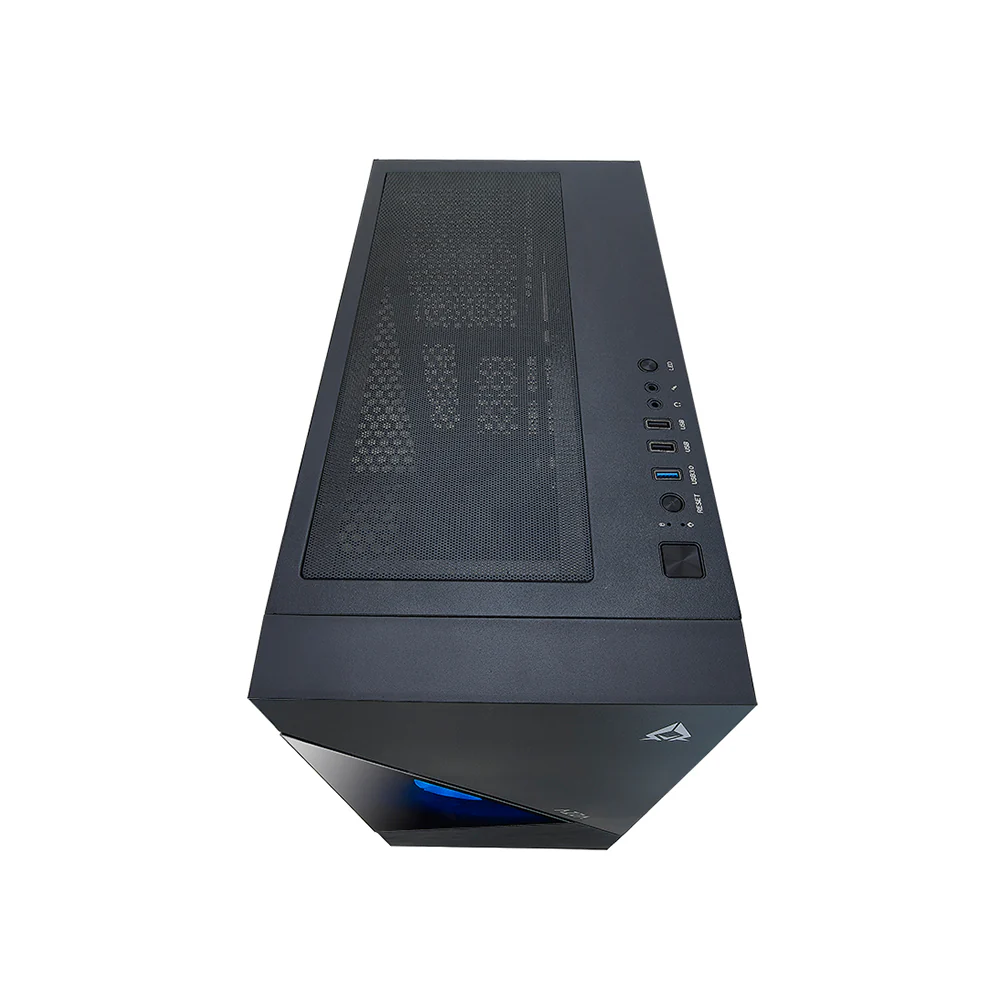 Datoru korpuss Azza Eclipse RGB Black (CSAZ-440) - foto 5