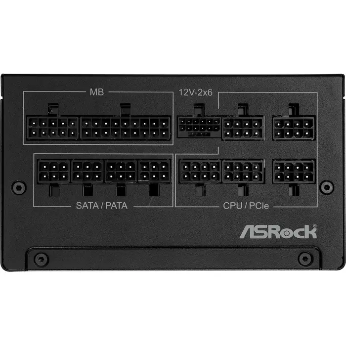 Barošanas bloks ASRock Steel Legend 850W Black (90-UXS085-GFEAAA) - foto 4