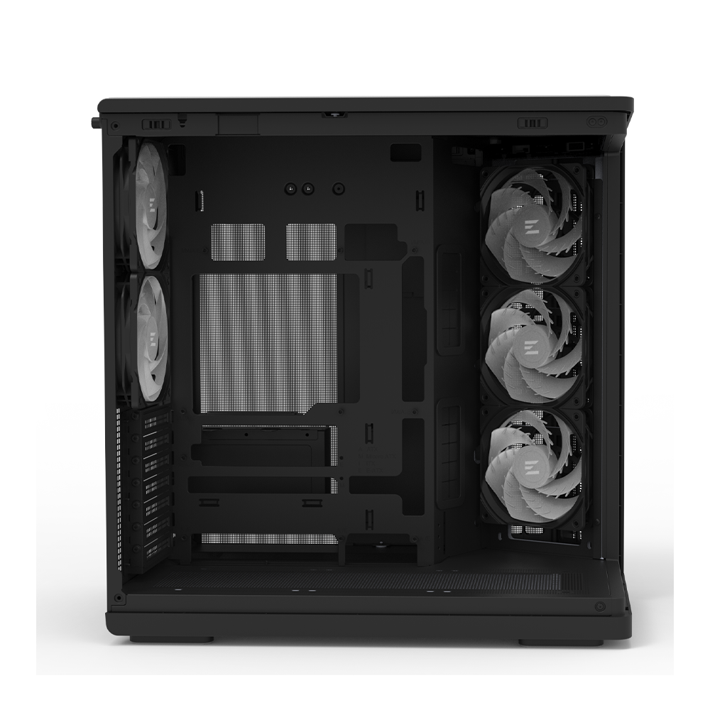 Datoru korpuss Zalman P60 Mid-Tower Black (8070331000100) - foto 2