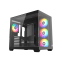 Datoru korpuss XYZ Tesseract X RGB Black (X-CS-TESSERACTX-B)