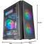 Datoru korpuss Mars Gaming MC300 RGB - foto 2