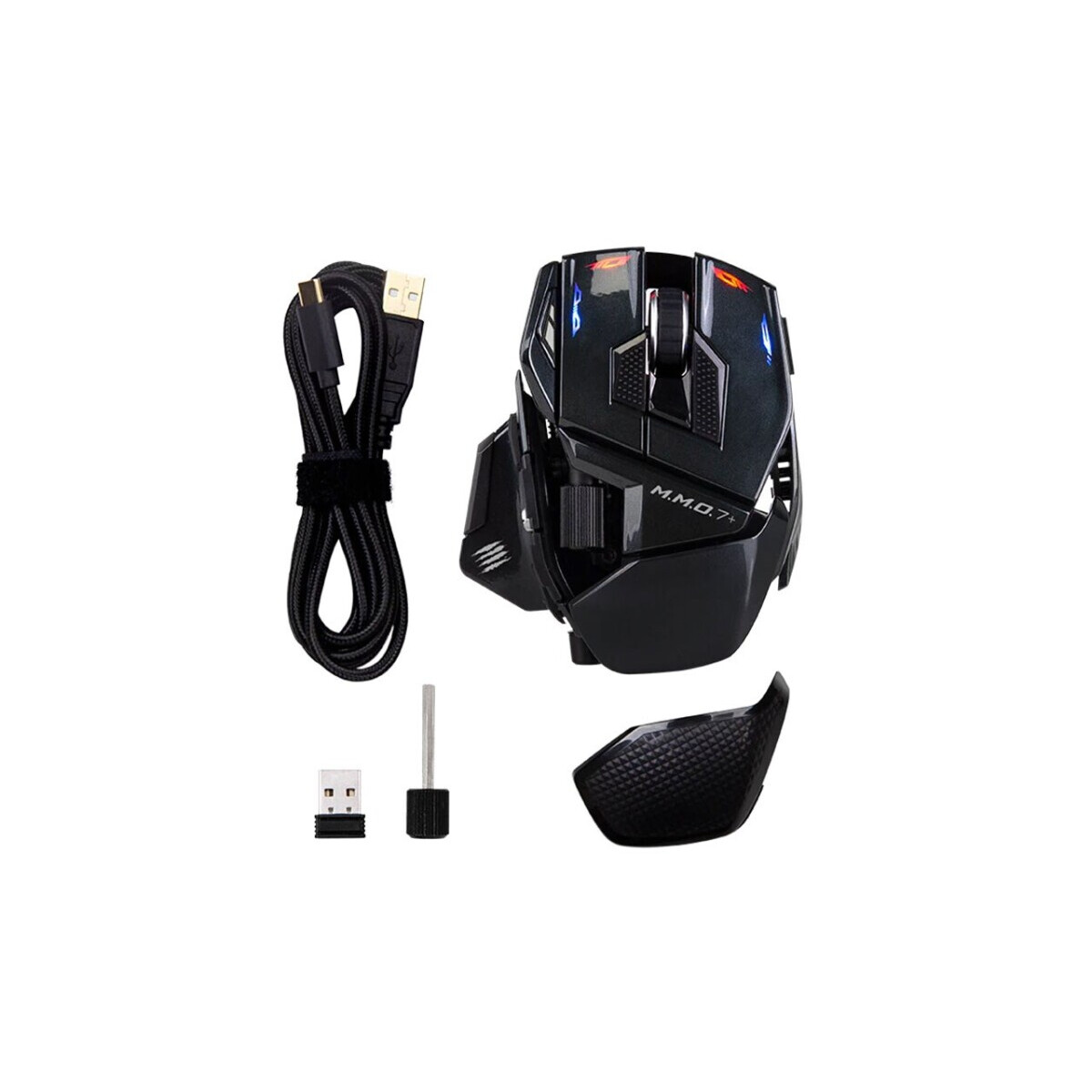 Pele Mad Catz M.M.O. 7+ Mouse Black (MM10NHINBL000-0) - foto 3