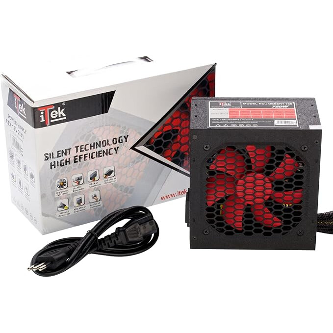 Barošanas bloks iTek Desert 650 - 650W (ITPSD650) - foto 3