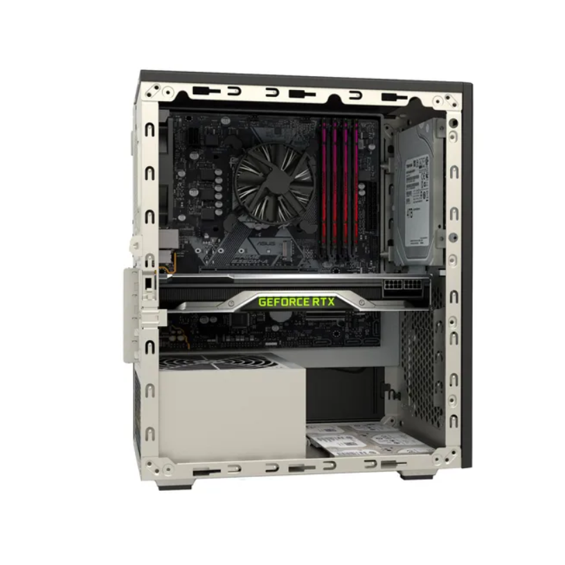 Datoru korpuss iTek Smallcom-P Mini-Tower Black (ITOCSCP122) - foto 3