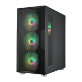 Datoru korpuss FSP CUT592 RGB Black