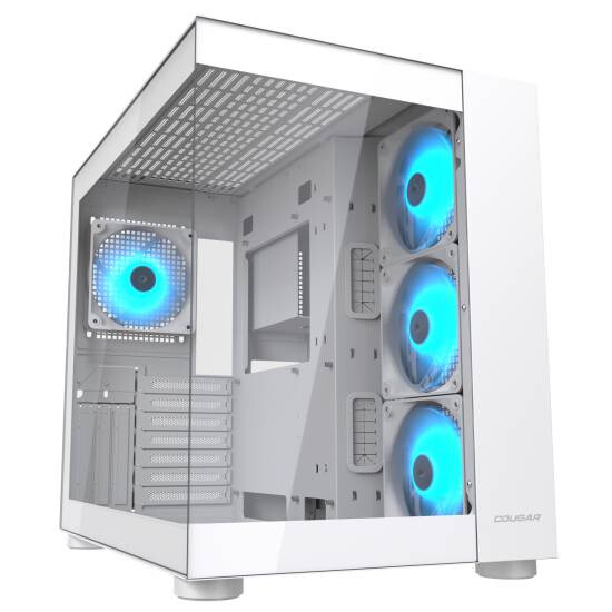 Datoru korpuss Cougar FV150 RGB White (FV150RVBWHITE)