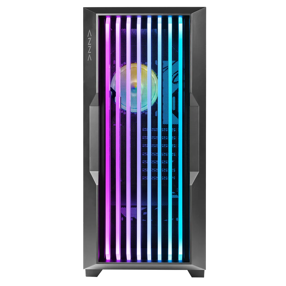 Datoru korpuss Azza Guardian RGB Black (CSAZ 520BG) - foto 2