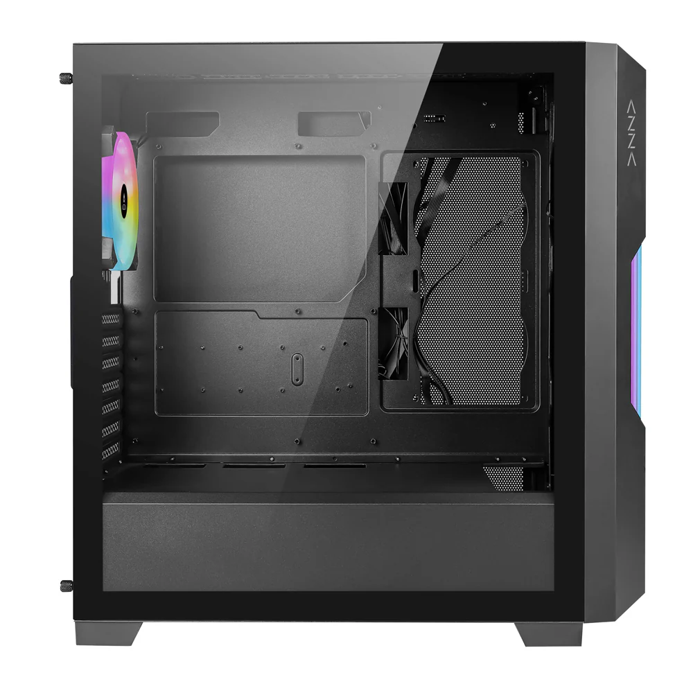 Datoru korpuss Azza Guardian RGB Black (CSAZ 520BG) - foto 4