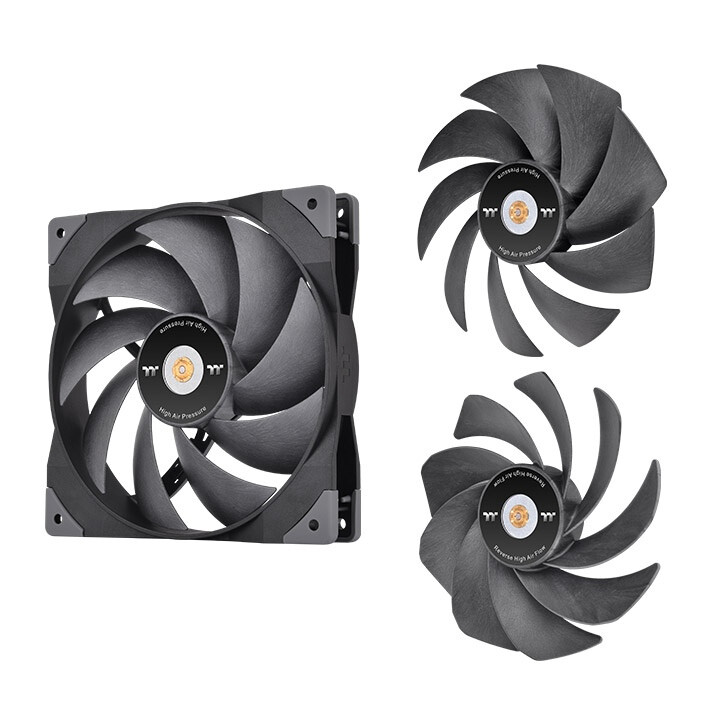 Korpusa dzesētājs Thermaltake GT14 TT Premium Edition Single Fan Pack Black (CL-F157-PL14BL-A) - foto 4
