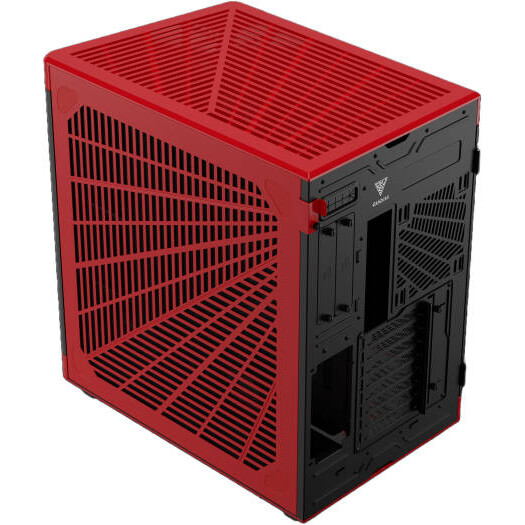 Datoru korpuss Gamdias Neso P1 Black/Red (NESO P1 BR) - foto 7