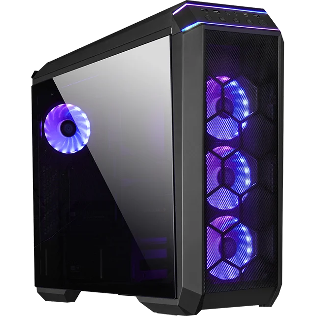 Datoru korpuss Chieftec Stallion 3 RGB Black (GP-03B-UC-OP)