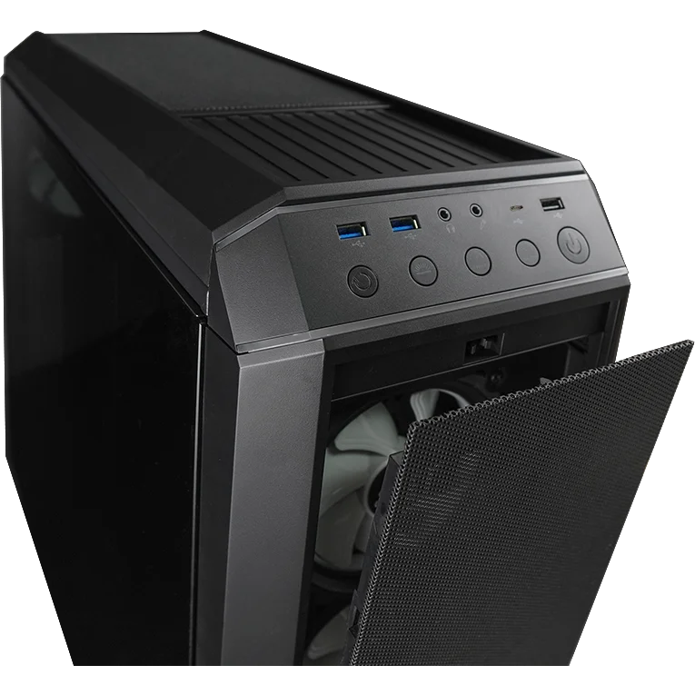 Datoru korpuss Chieftec Stallion 3 RGB Black (GP-03B-UC-OP) - foto 5