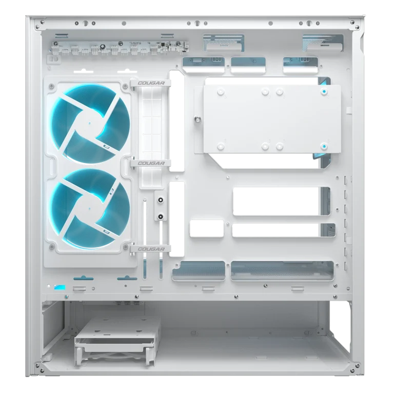Datoru korpuss Cougar CFV 235 Mid‑Tower White (CGR-2DA4W) - foto 7