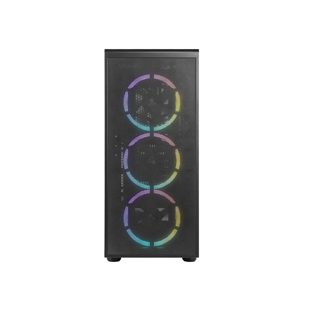 Datoru korpuss Azza Prime RGB Black (CSAZ 360) - foto 3