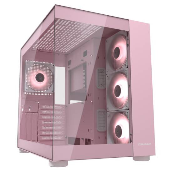 Datoru korpuss Cougar FV150 RGB Pink (CGR-5KA1P-RGB)