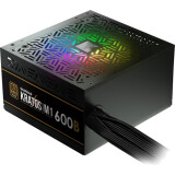 Barošanas bloks Gamdias Kratos M1-600B RGB 600W Black (16210-01000-10000-G)