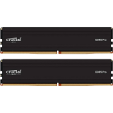 Operatīvā atmiņa Crucial Pro Black 48GB 5600 MHz DDR5 CL46 Kit of 2x24GB Black (CP2K24G56C46U5)