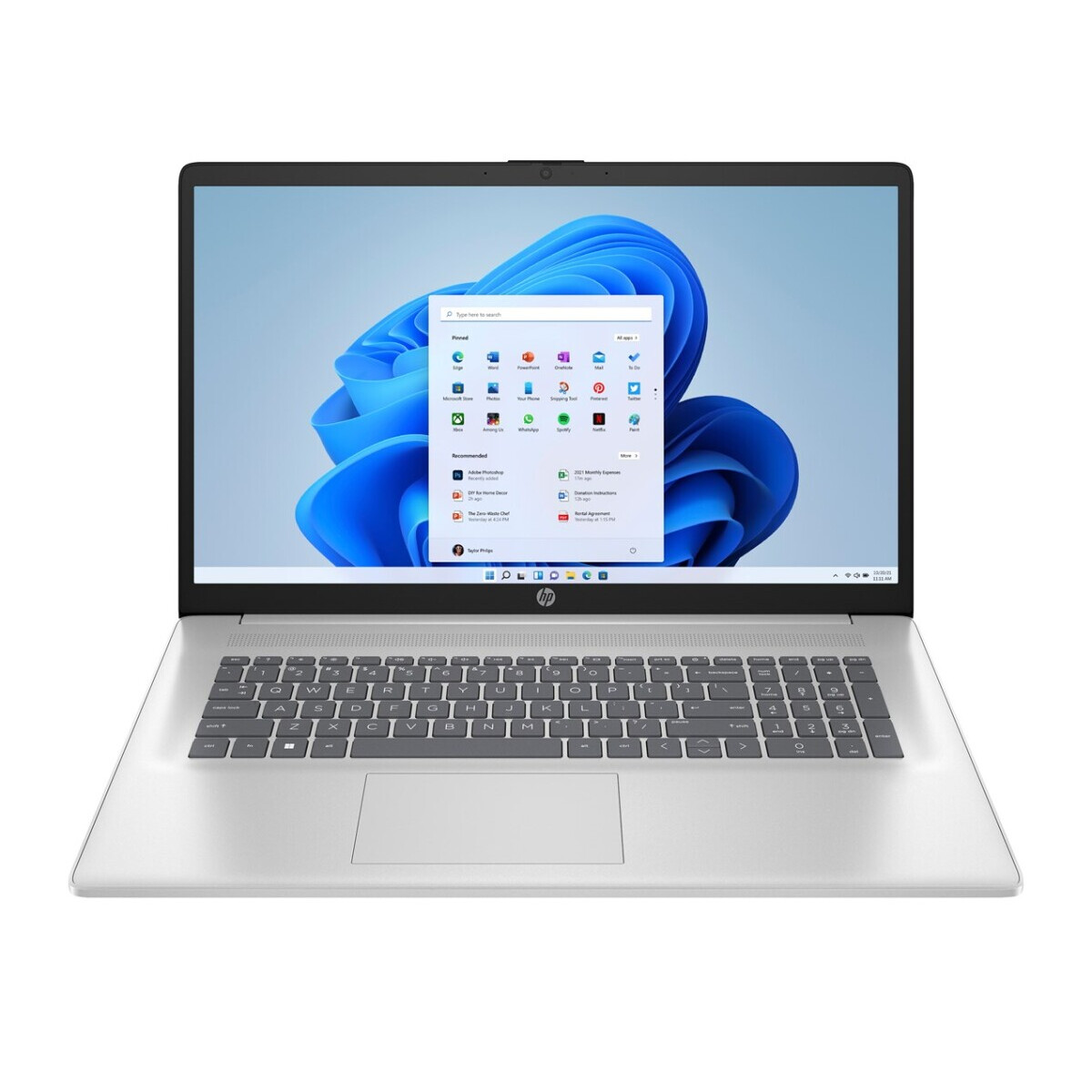 Portatīvais dators HP 17-cp3002nw Ryzen 7 7730U 17.3" 16GB 1TB Silver (CX4R8EA)