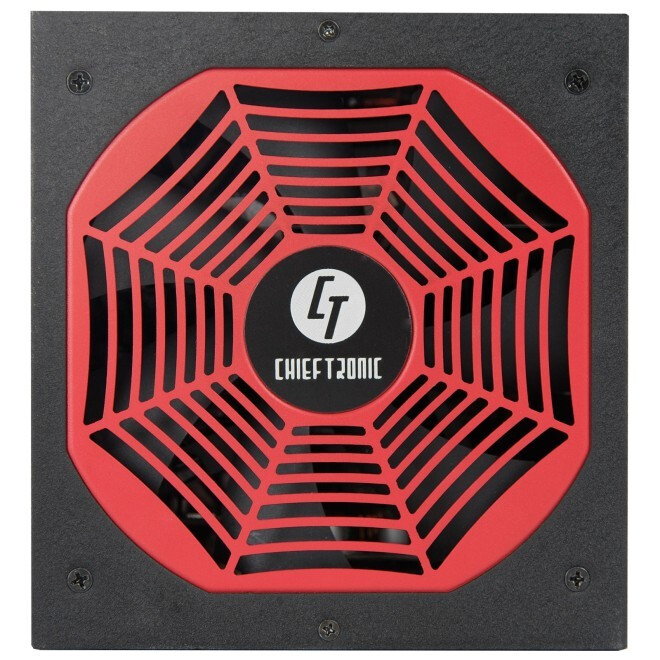 Barošanas bloks Chieftec Chieftronic PowerPlay 1200W BLack/Red (GPU-1200FC) - foto 5