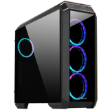 Datoru korpuss Chieftec Stallion II RGB Black (GP-02B-UC-OP)
