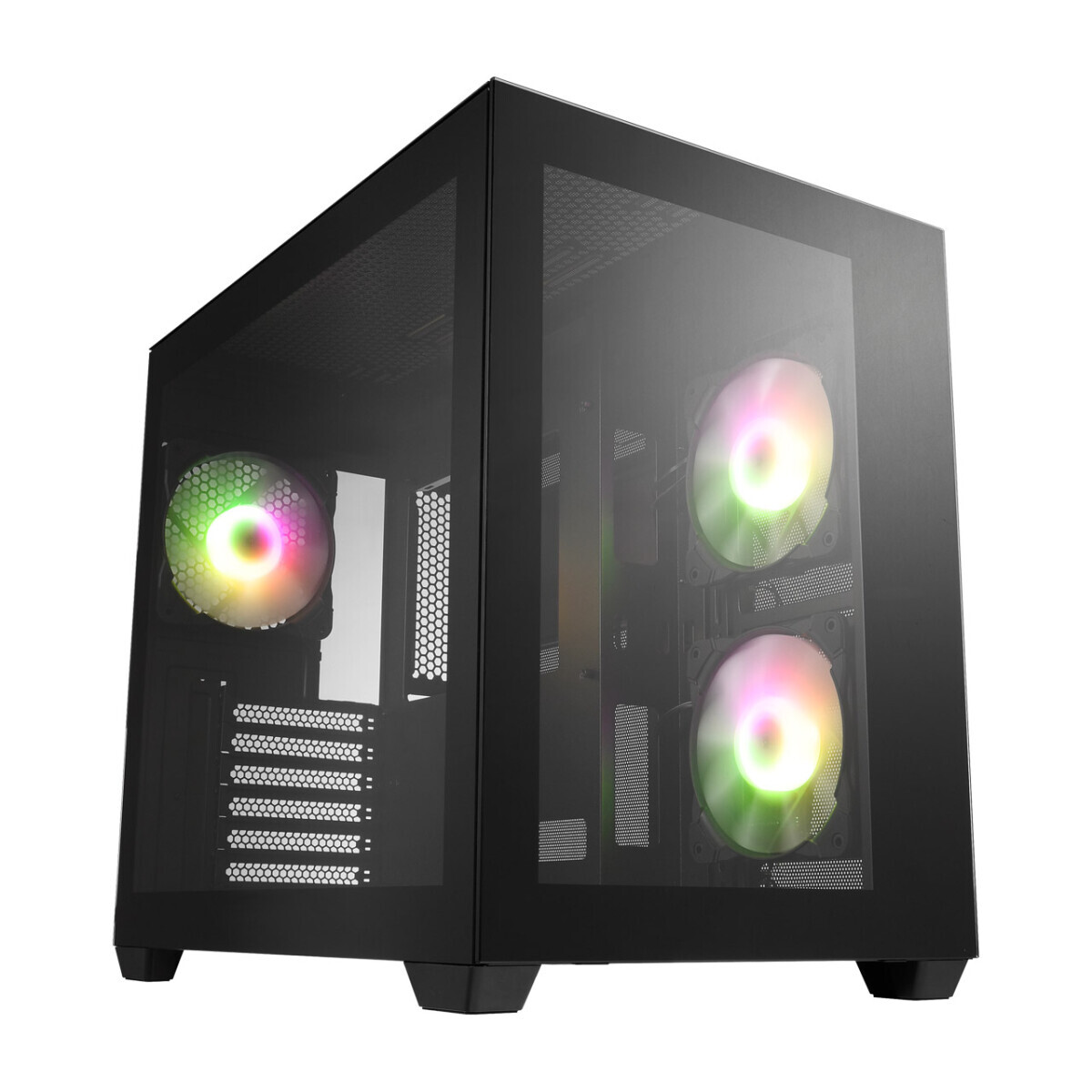 Datoru korpuss FSP CMT380 RGB Black (POC0000173)