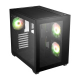 Datoru korpuss FSP CMT380 RGB Black (POC0000173)