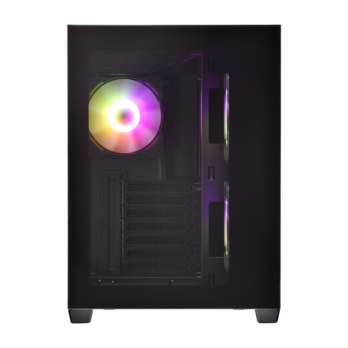 Datoru korpuss FSP CMT380 RGB Black (POC0000173) - foto 3