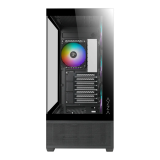 Datoru korpuss Azza Tiara RGB Black (CSAZ 501B)