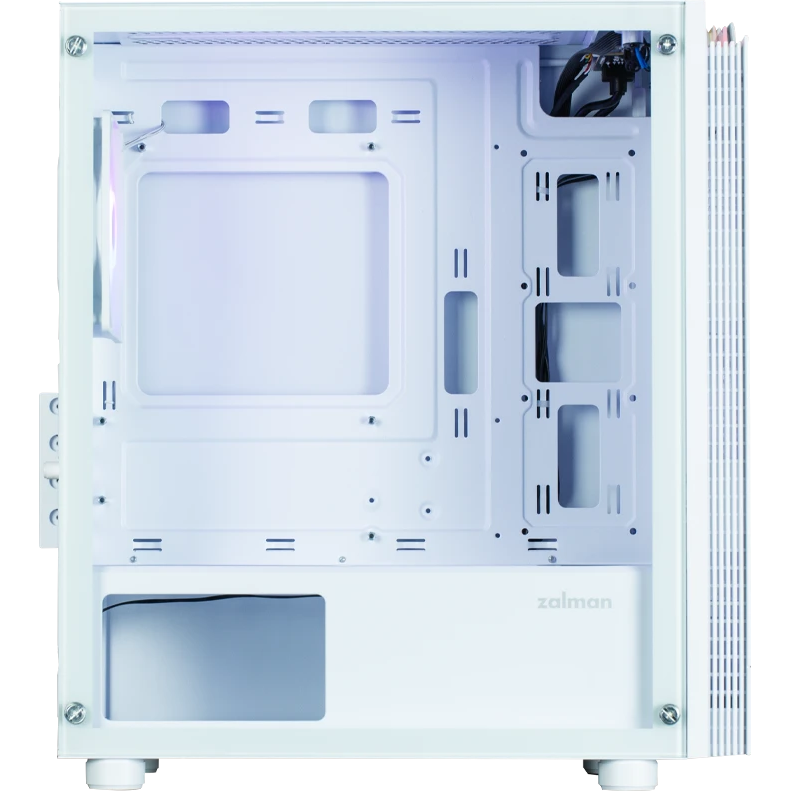 Datoru korpuss Zalman T4 Plus White (8070151000200) - foto 2