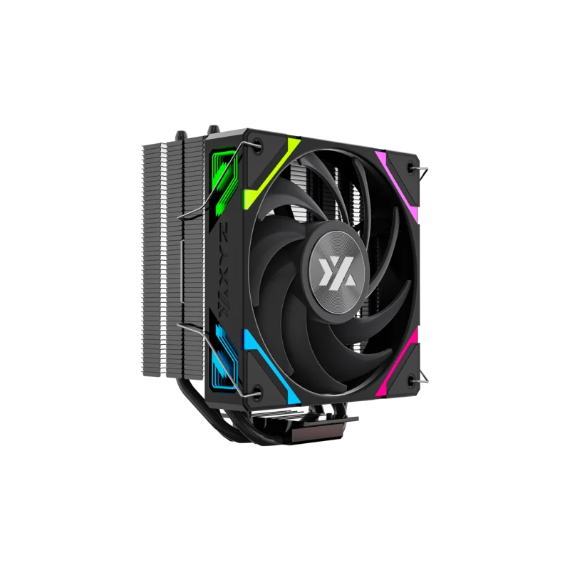 Procesoru dzesētājs XYZ Thermax 4 RGB Black (X-AC-THERB4)