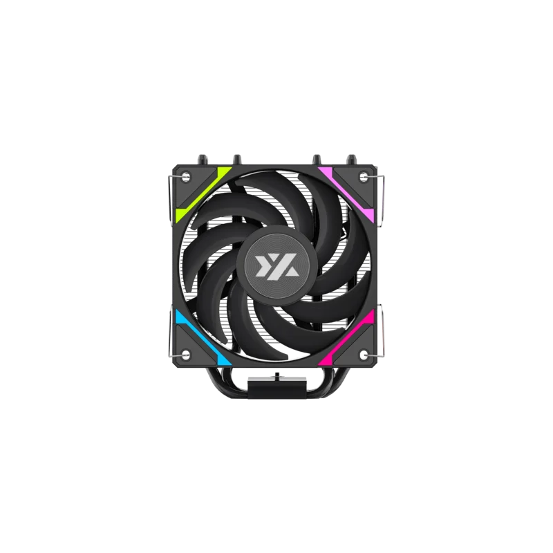 Procesoru dzesētājs XYZ Thermax 4 RGB Black (X-AC-THERB4) - foto 2