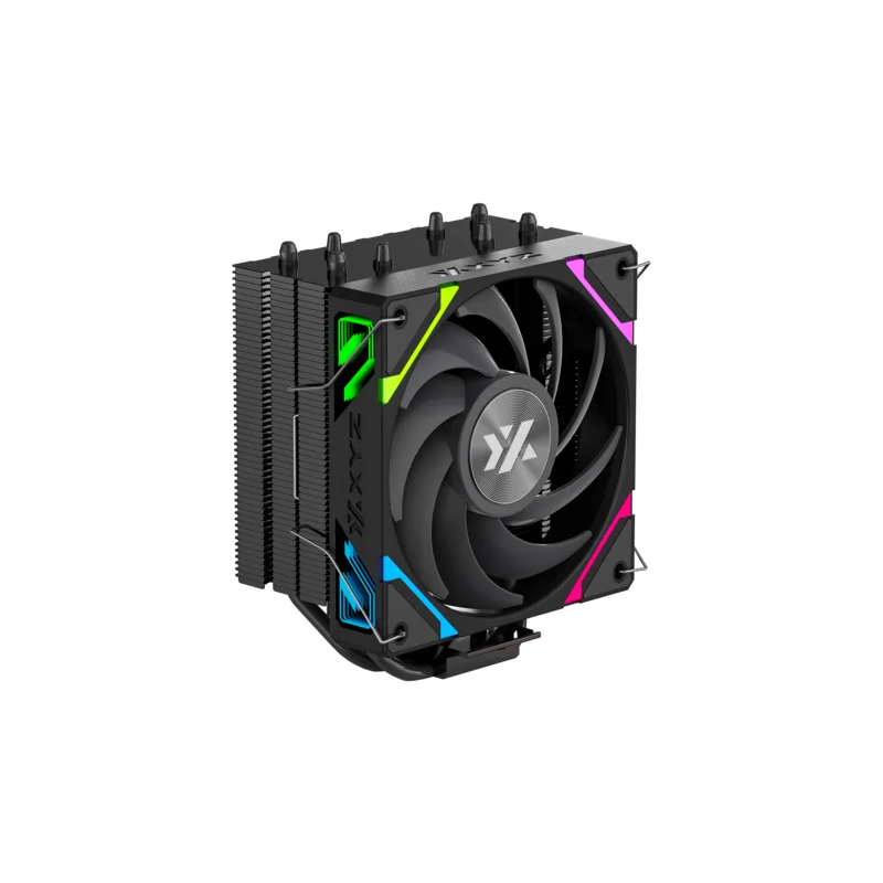 Procesoru dzesētājs XYZ Thermax 4 RGB Black (X-AC-THERB4) - foto 3