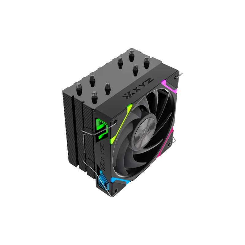 Procesoru dzesētājs XYZ Thermax 4 RGB Black (X-AC-THERB4) - foto 4