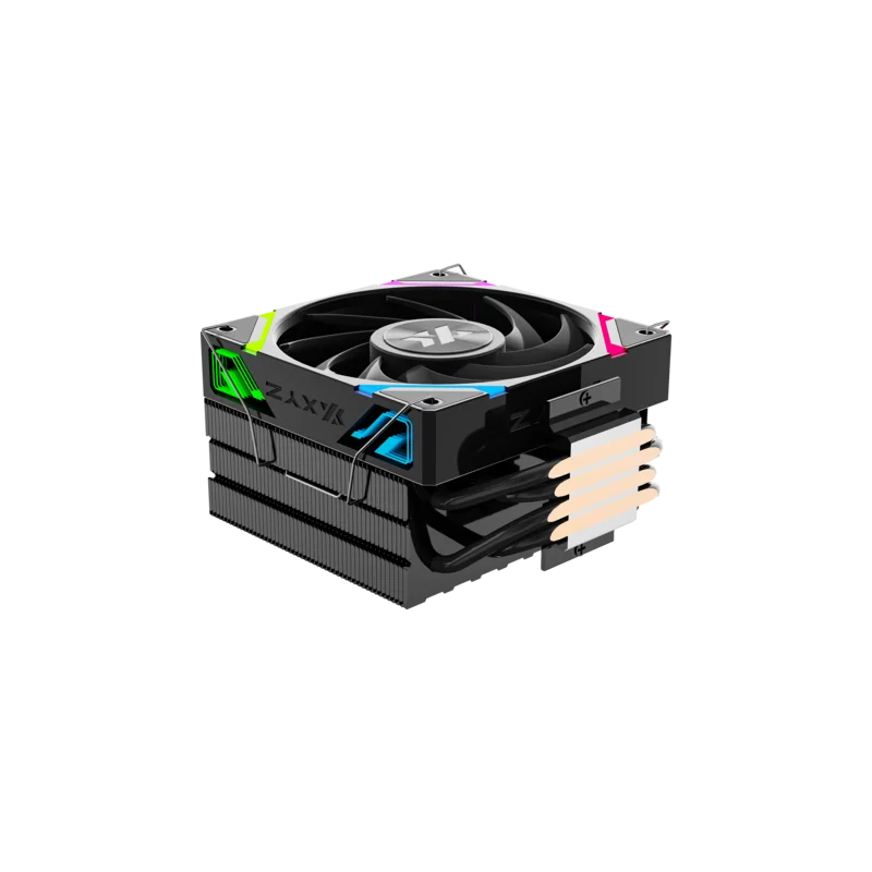 Procesoru dzesētājs XYZ Thermax 4 RGB Black (X-AC-THERB4) - foto 6