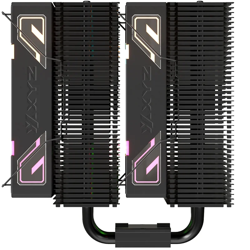 Procesoru dzesētājs XYZ Thermax 6 Duo ARGB Black (XYZ-SA-890) - foto 2
