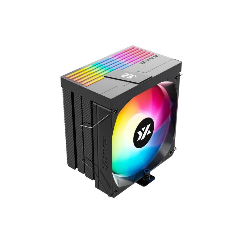 Procesoru dzesētājs XYZ THERMAX 6 PULSAR ARGB Black (XYZ-SA-895) - foto 2