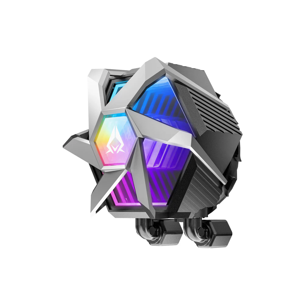 Procesoru dzesētājs Azza Hex RGB 240mm Black (LCAZ240HARGB) - foto 3