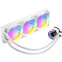 Dzesētājs Antec Vortex Lum RGB 360mm White (0-761345-40056-5) - foto 2