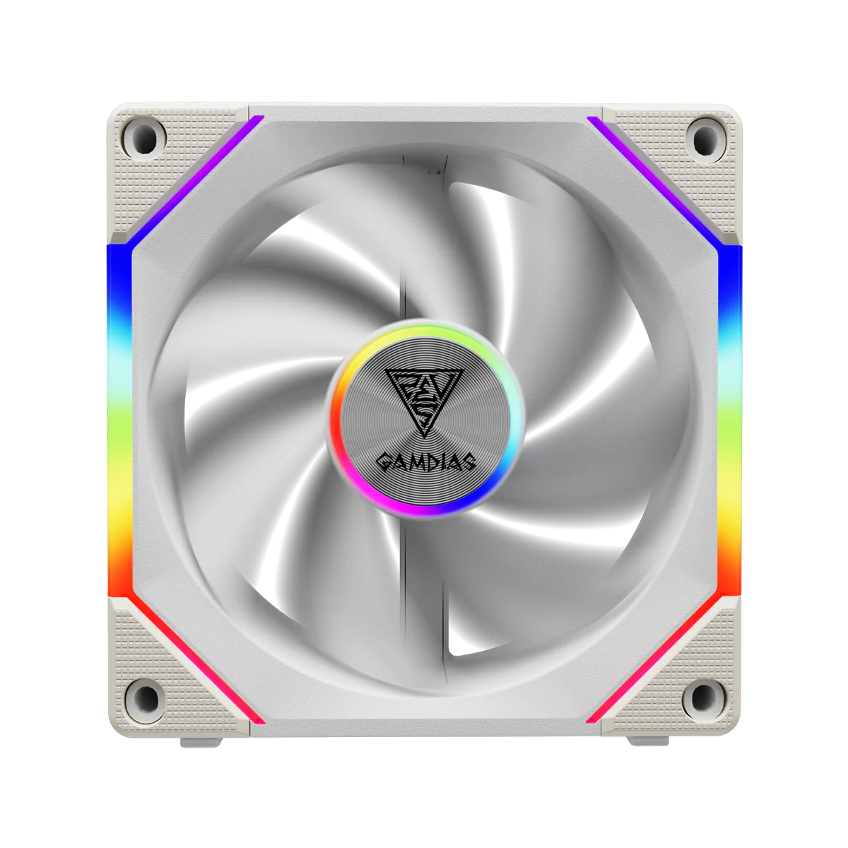 Korpusa dzesētājs Gamdias Aeolus P2 RGB White (16302-04303-00000-G) - foto 2