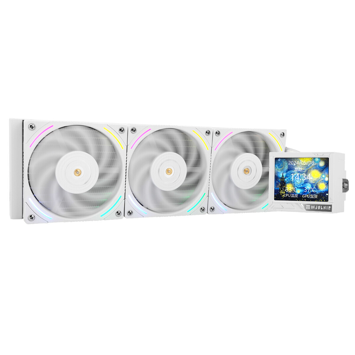 cooler Thermalright Mjolnir Vision RGB 360mm White - Mjolnir Vision 360 Argb White