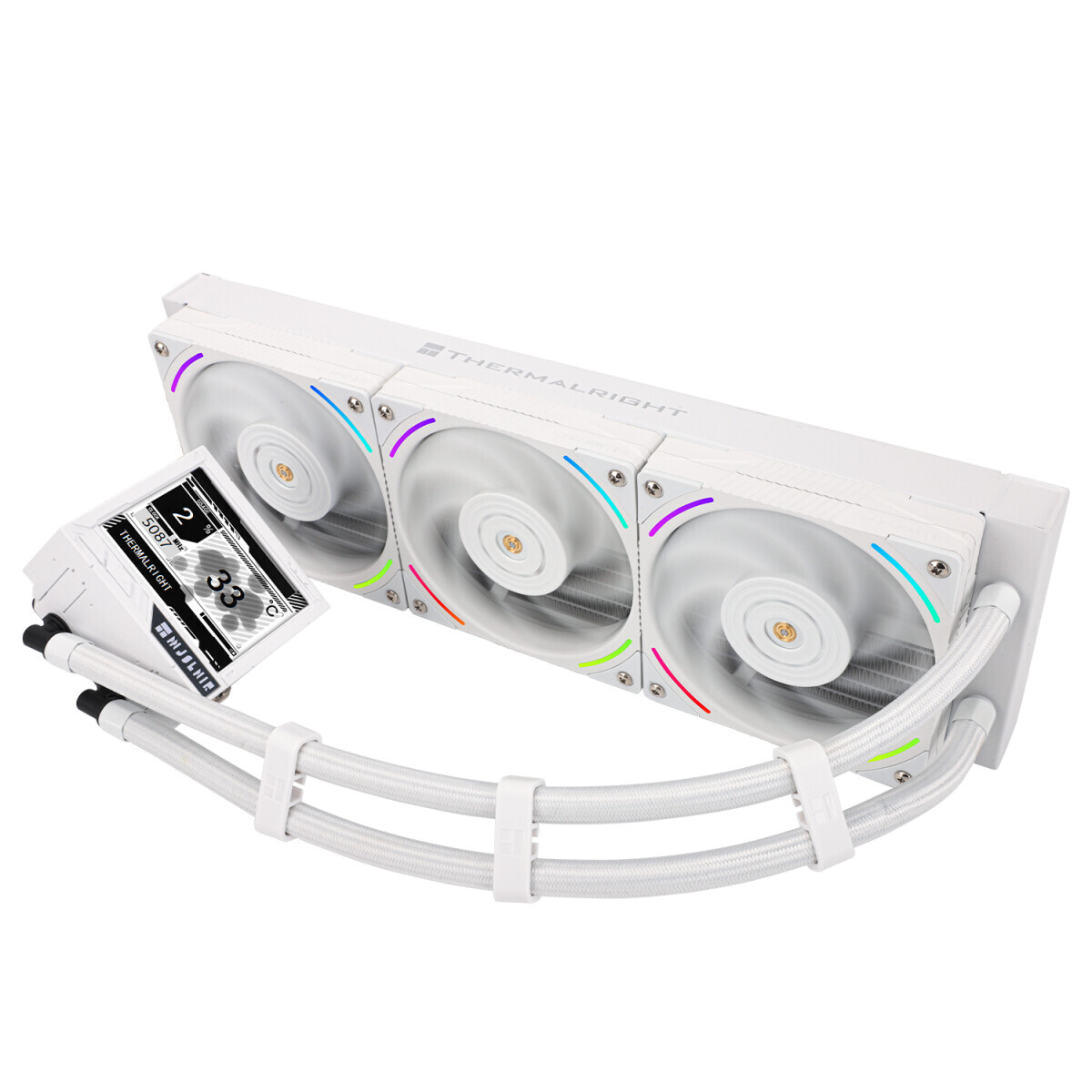 cooler Thermalright Mjolnir Vision RGB 360mm White - Mjolnir Vision 360 Argb White - foto 2