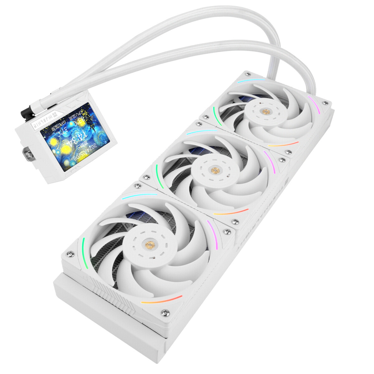 cooler Thermalright Mjolnir Vision RGB 360mm White - Mjolnir Vision 360 Argb White - foto 4