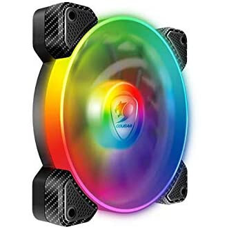 Korpusa dzesētājs Cougar Vortex SPB RGB Black (SPB120RGB)