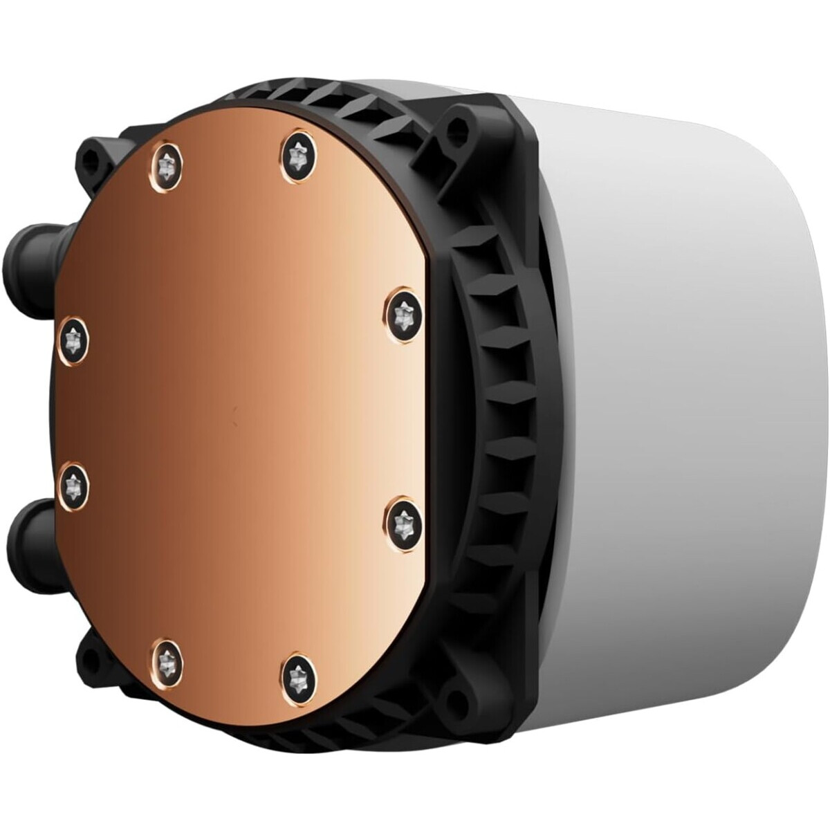 Procesoru dzesētājs Gamdias Aura GL Digital RGB 360mm White (16322-05200-30000-G) - foto 5