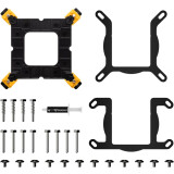 Procesoru dzesētājs Gamdias Aura GL Digital RGB 360mm Black (16322-05000-30000-G)