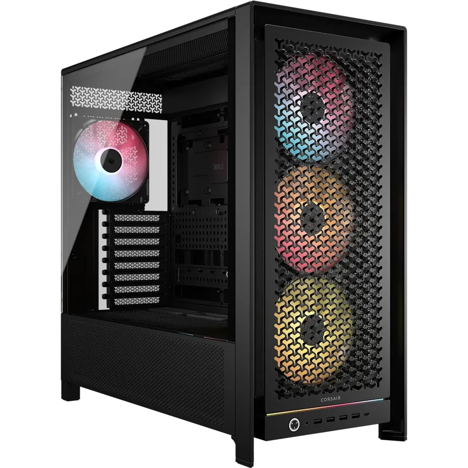 Datoru korpuss Corsair Frame 5000D RS ARGB Midi Tower black (CC-9011309-WW)